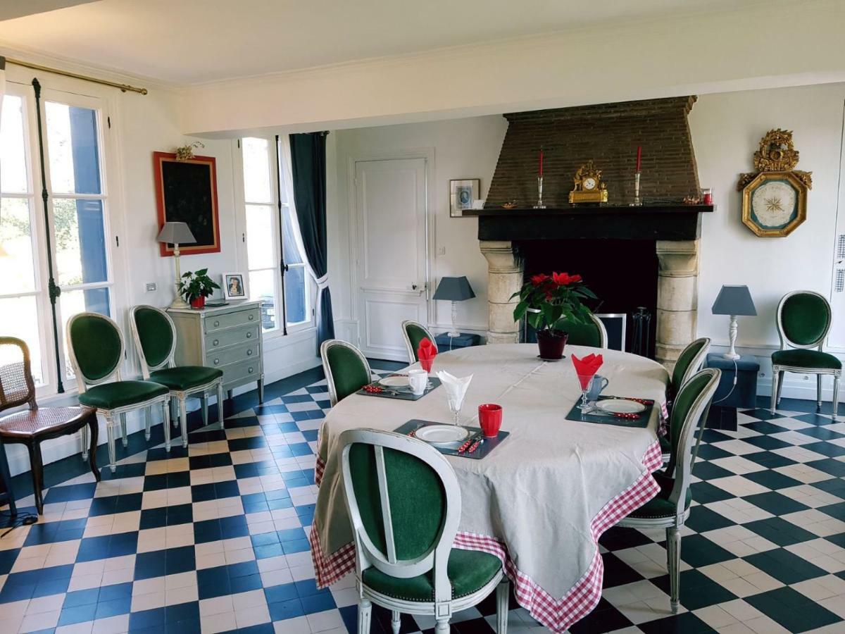 Manoir De L'As De Trefle Bed & Breakfast Isneauville Dış mekan fotoğraf